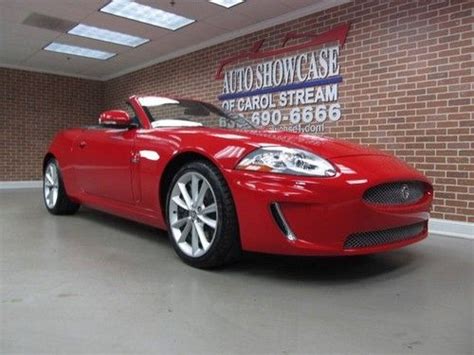 Find used 2010 JAGUAR XKR CONVERTIBLE NAVIGATION SALSA RED FACTORY ...