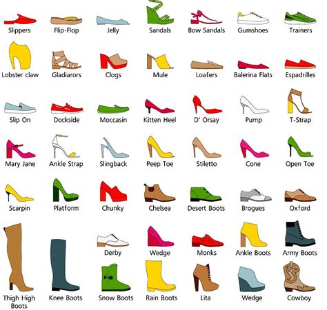 Step into the World of 150 Types of Shoes - Her Style Code