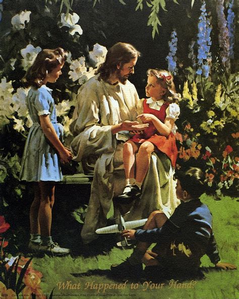 Jesus With Children 2 Catholic Picture Print - Etsy