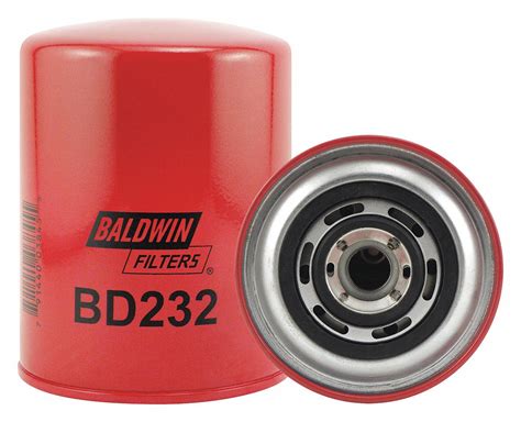 Baldwin Filters Spin On Oil Filter Length In Outside Dia