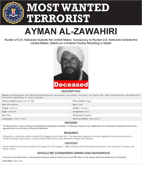 Ayman Al Zawahiri