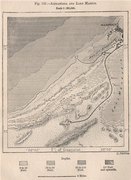 Battle of Heliopolis 1800. Troop movements. French Egypt campaign 1819 ...