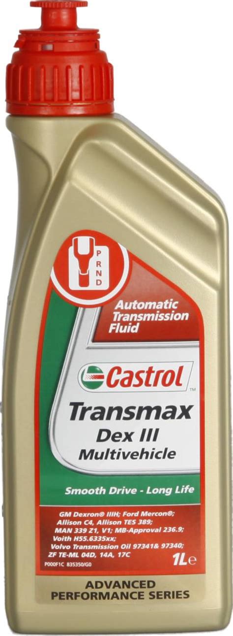 Castrol Transmax Dex Iii Multivehicle Automatl Deolja L Pris