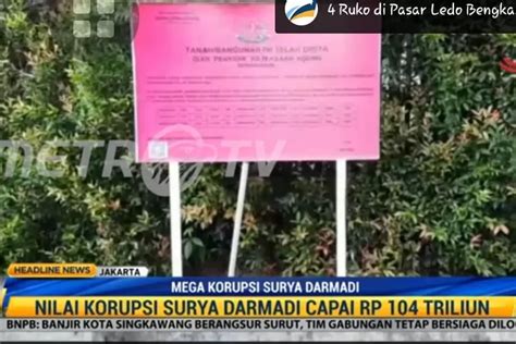 Aset Tersangka Surya Darmadi Disita Penyidik Kejagung RI Mencapai Rp11