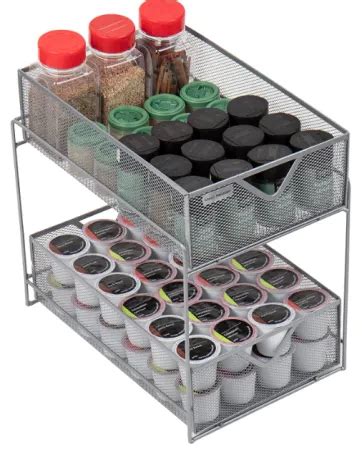 Mind Reader Tier Metal Mesh Storage Baskets Ben S Bargains