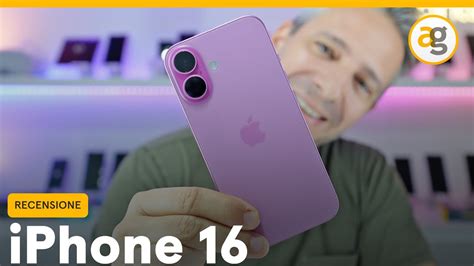 RECENSIONE IPHONE 16 Pregi E Difetti YouTube