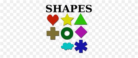 Shapes Cliparts - 3d Shapes Clipart - FlyClipart