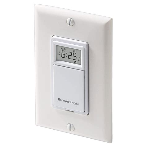 Honeywell 7 Day Automatic Light Switch Timer RPLS730B White