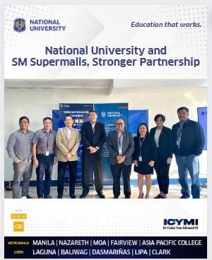 National University and SM Supermalls, stronger Partnership | National ...