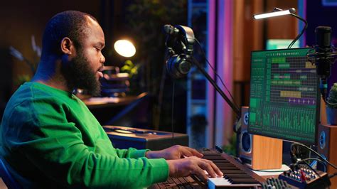 talentoso artista composición nuevo letra para su pistas y grabación