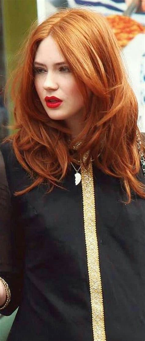 38 Ginger Natural Red Hair Color Ideas That Are Trending For 2021