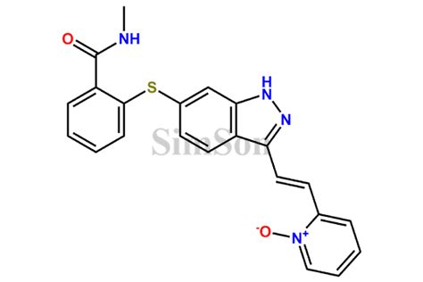 Axitinib N Oxide CAS No NA Simson Pharma Limited