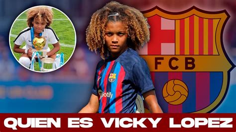 🔵🔴 ¿quien Es Vicky Lopez Fcbarcelona Femenino Youtube