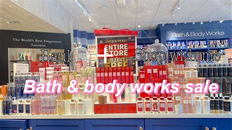 Shop With Me Bath Body Works Sale Haul Youtube