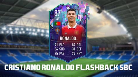 Fifa 23 Ronaldo Flashback Sbc Farewell Of The Goat Earlygame