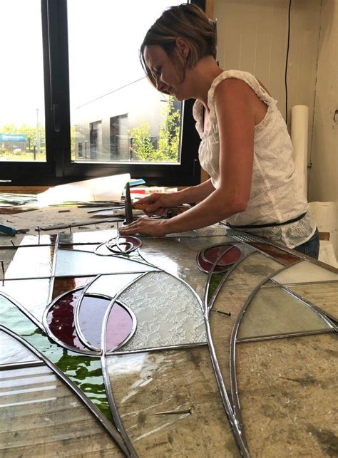 Séverine Pinon Artiste Verrier Depuis Plus De 20 Ans Vitrailliste Création Vitrail Fusing