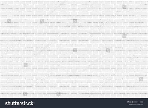 Abstract Weathered White Brick Wall Texture Stock Photo 1487114333