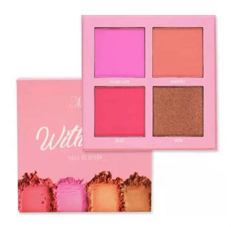 Paleta De Blush With Love My Life Cor Do Blush Rosa Tom Da Maquiagem