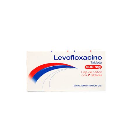 Levofloxacino Neolpharma 500mg C7 Tabs 7501384547066 Distribuidora Disa