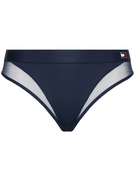 Tommy Hilfiger Klassischer Damenslip Bikini Uw Uw Dunkelblau