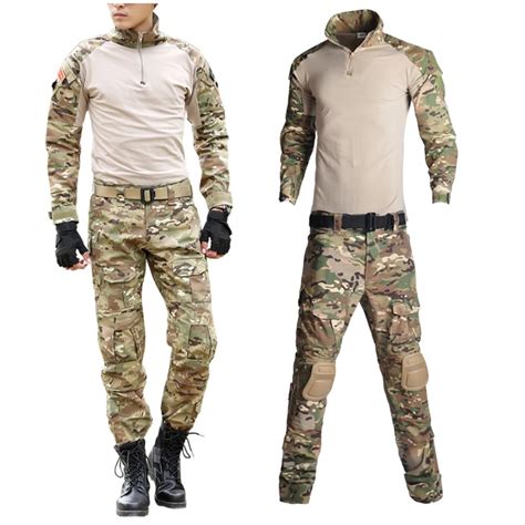 Traje De Caza De Paintball Airsoft Para Hombre Uniforme Militar