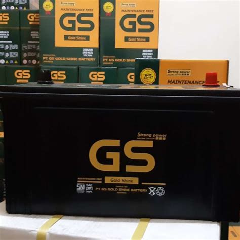 Promo Aki N100 Gs Mf 12v 100ah Untuk Kapal Taft Gt Genset Aki Kering