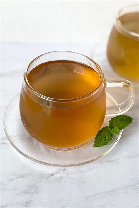How to Make Mint Tea with Fresh Mint Leaves - Daily Tea Time