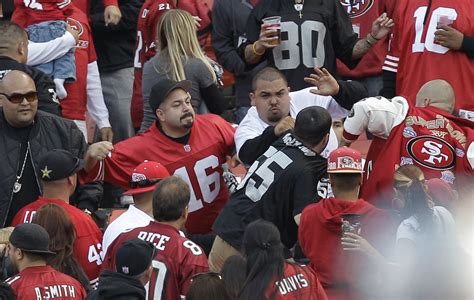 Oakland Raiders Fans Fight