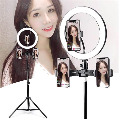 162636cm Photography Youtube Selfie Lighting Led Ring Light Smart