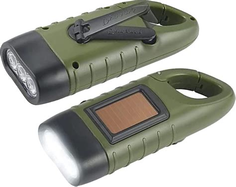 Hengbird Led Zaklampen 2 Stuks Waterdicht Met Handzwengel En