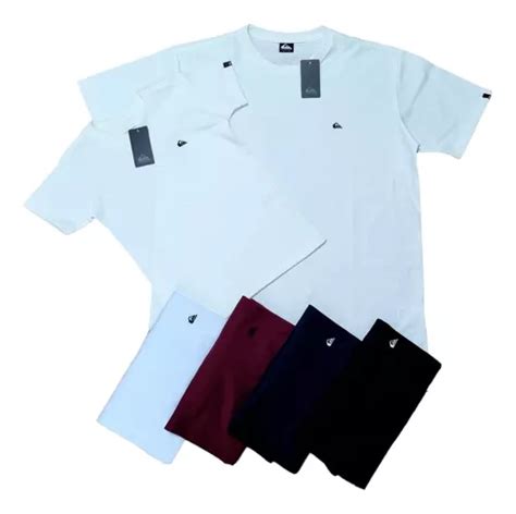 Kit Camisetas Camisas Masculina Multimarcas Malha Peruana