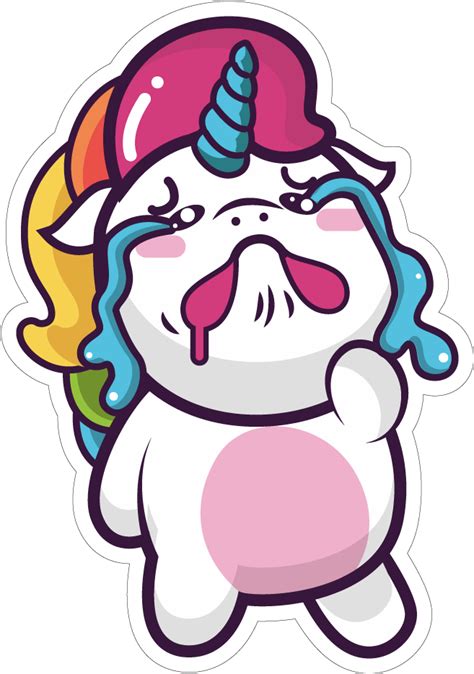 Download Sad Unicorn Unicórnio Triste PNG Image with No Background