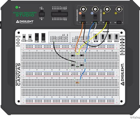 Full Wave Bridge Rectifier Breadboard