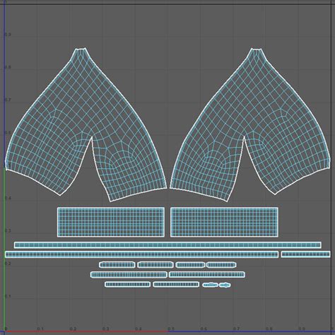 Red Bikini Swimsuit D Model Turbosquid