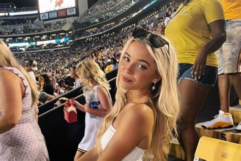 LSU Gymnast Olivia Dunne Shares Scorching Hot Photo From LSU Game PICS