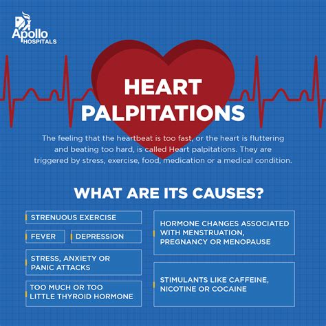 While heart palpitations are generally... - Apollo Hospitals | Facebook