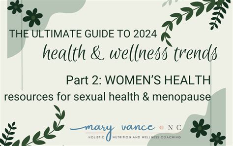 The Ultimate Guide To 2024 Wellness Nutrition Trends Part 2 Women S