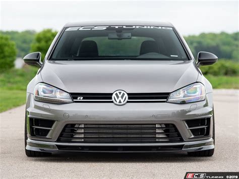 ECS 021556ECS01 MK7 Golf R Carbon Fiber Front Bumper Grille Flare Set