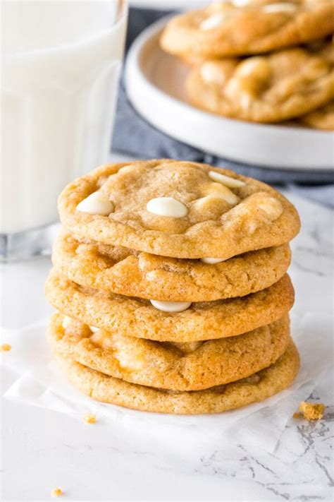 White Chocolate Chip Cookies - Just so Tasty