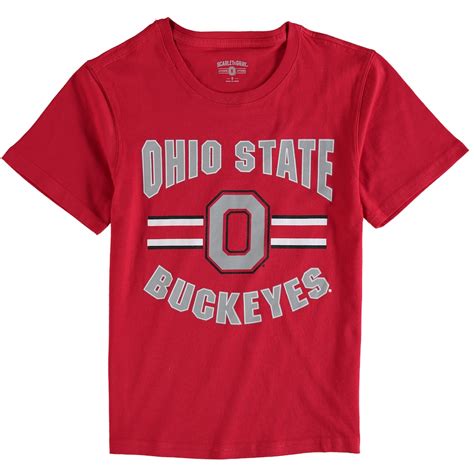 Ohio State Buckeyes Youth Choice Brutus T Shirt Scarlet