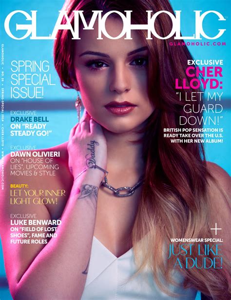 Cher Lloyf In Glamoholic Magazine Spring Special 2014 Issue Hawtcelebs