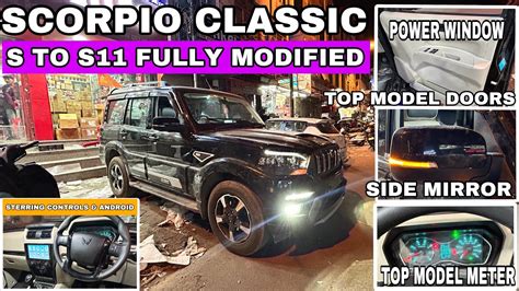 Scorpio Classic S Converted To S Mahindra Classic Genuine Parts Full