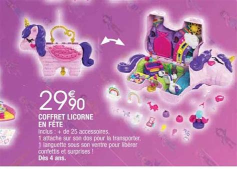 Promo Coffret Licorne En Fête chez Cora iCatalogue fr