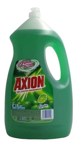 Lavatrastes Líquido Axion Limón 2 8 L