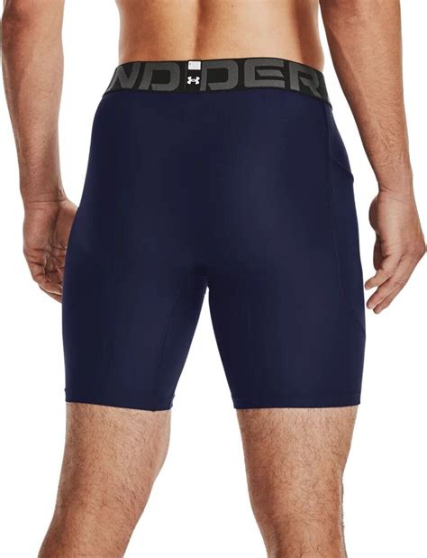 Under Armour Men S Heatgear Armour Compression Shorts Midnight Navy