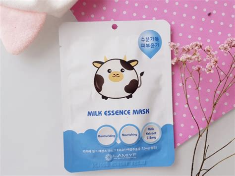 Тканевая маска для лица LAMIYE MILK ESSENCE MASK - «Аллергия и ...