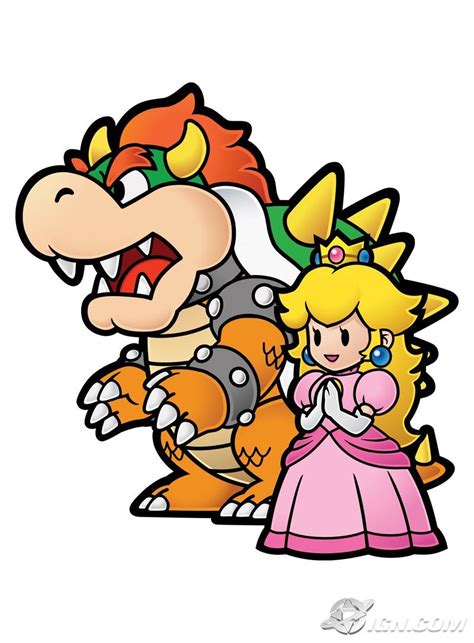 Bowser And Peach Bowser Mario Mario And Princess Peach