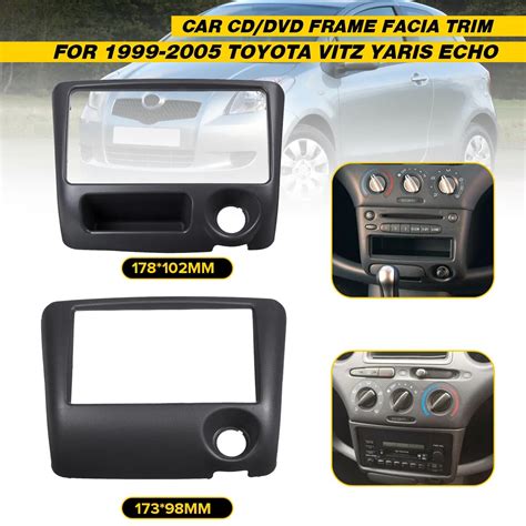 Din Car Radio Facia For Toyota Yaris For Echo Vitz Dvd