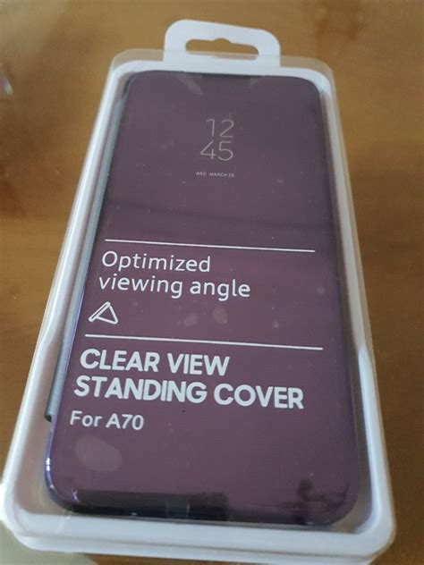 Samsung A Clear View Standing Cover Mobile Phones Gadgets Mobile