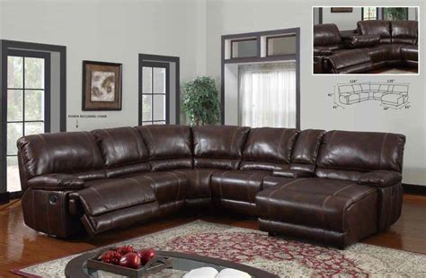 Traditional Style Sectional Sofa Set with Recliner Los Angeles ...